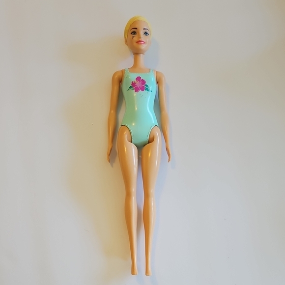 Mattel Other - Barbie in Aqua Swimsuit